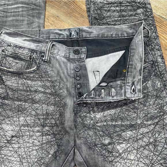 PRPS " Demon" Slim Fit Straight Gray Jeans Size 34 - Picture 7 of 11